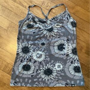 The North Face Gray Floral Tank